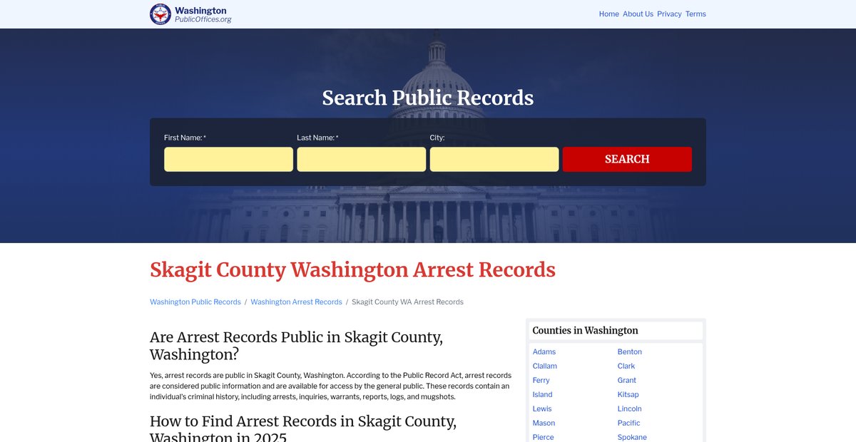 Preview of washington.publicoffices.org