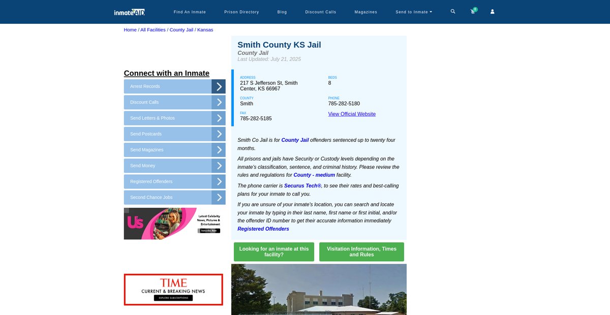 Preview of inmateaid.com