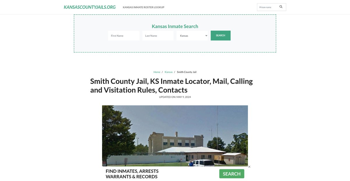 Preview of kansascountyjails.org