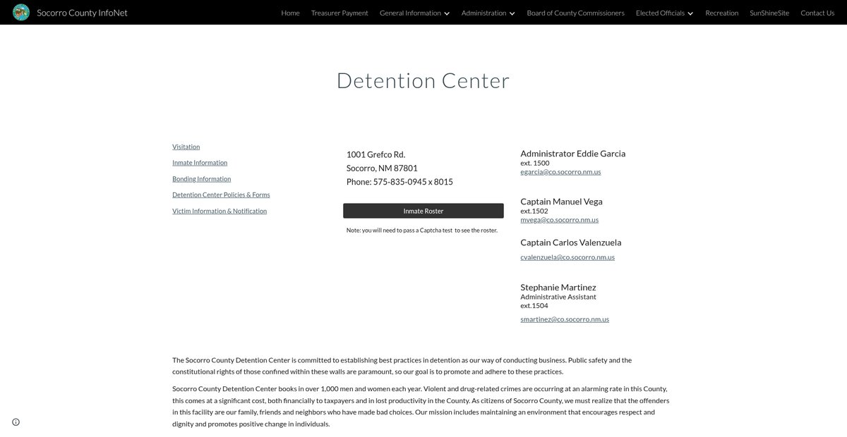 Preview of socorrocounty.net