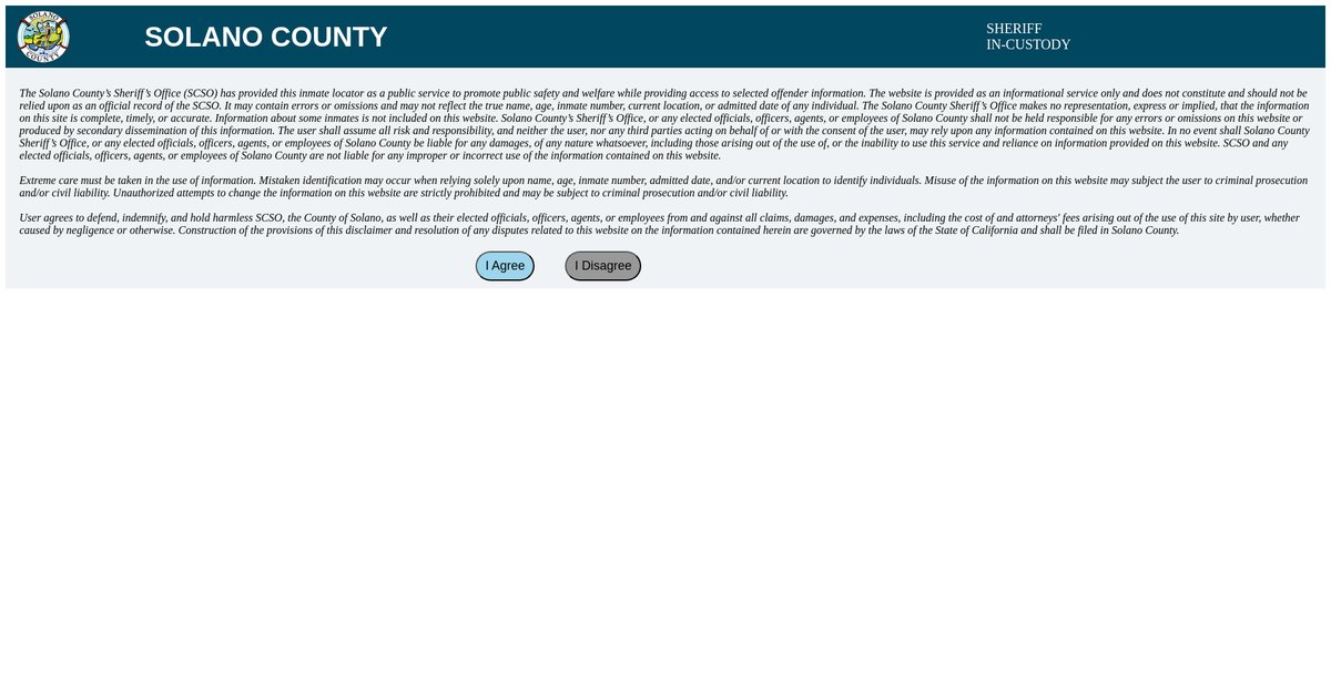 Preview of shfinmatesearch.solanocounty.com