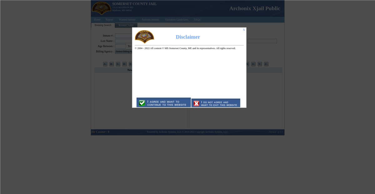 Preview of jail.somersetcounty-me.org