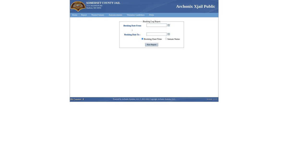 Preview of jail.somersetcounty-me.org