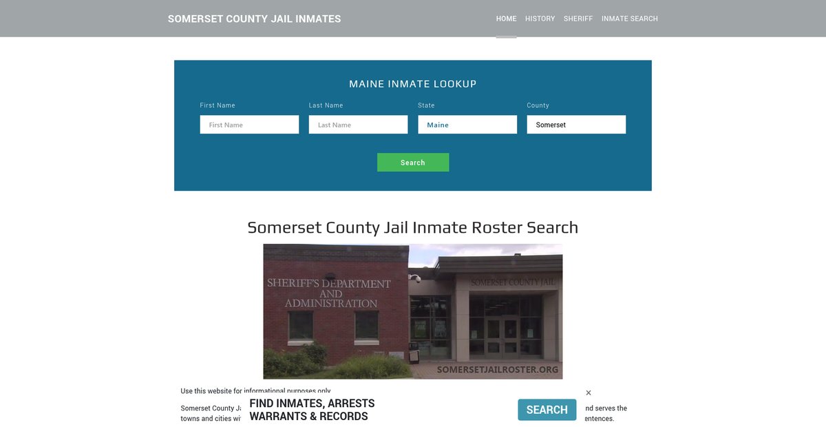 Preview of somersetjailroster.org