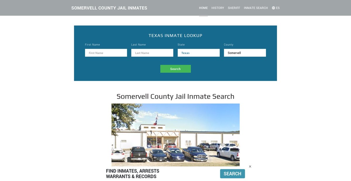 Preview of somervelljailroster.org