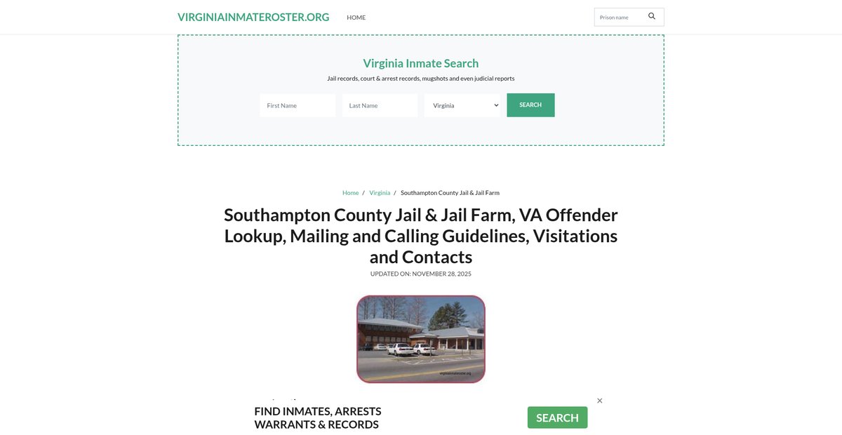 Preview of virginiainmateroster.org