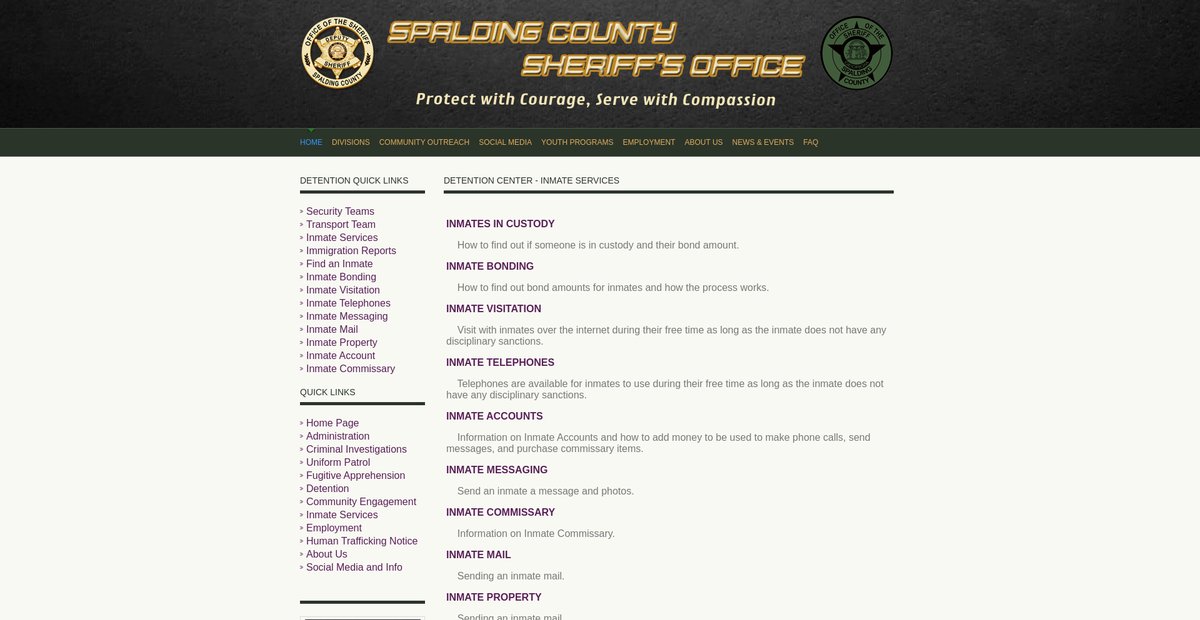 Preview of spaldingsheriff.org