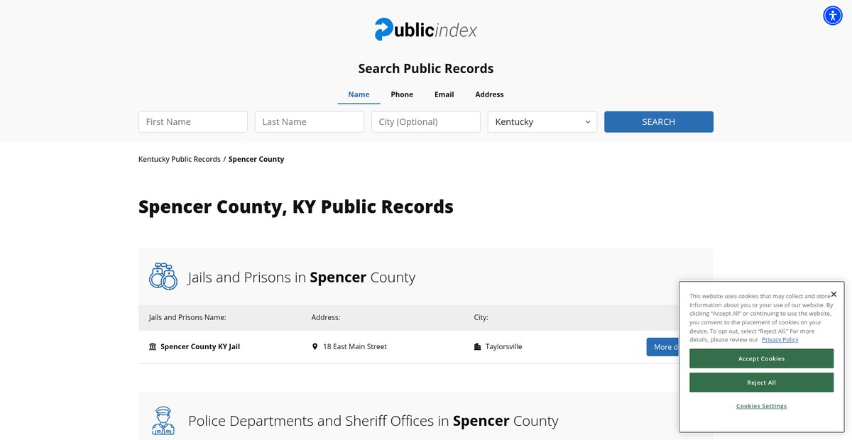 Preview of kentucky.thepublicindex.org