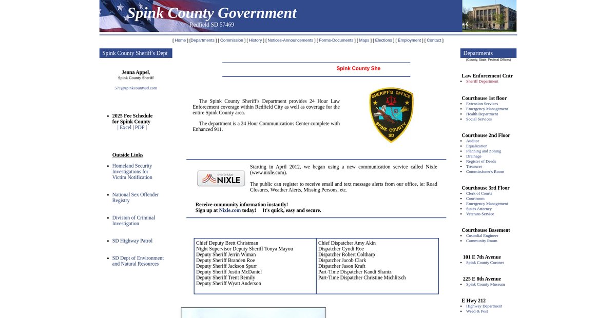 Preview of spinkcounty-sd.org
