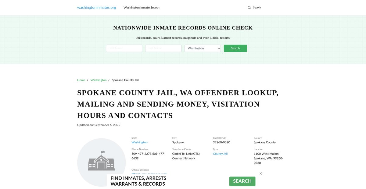 Preview of washingtoninmates.org