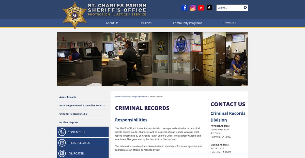 Preview of stcharlessheriff.org