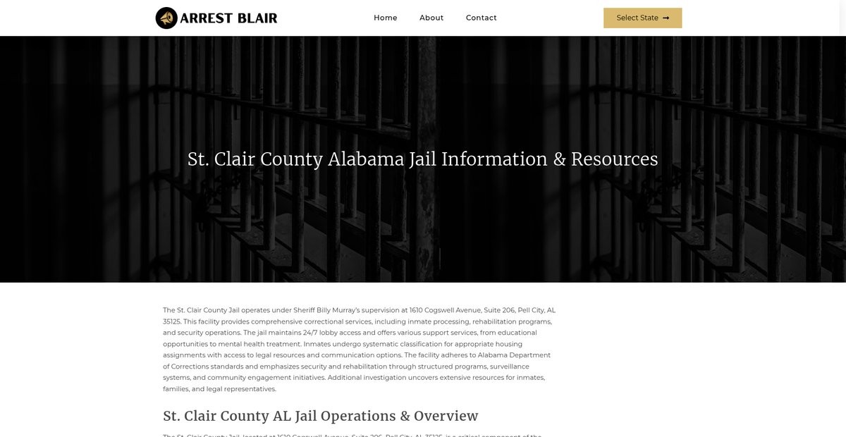 Preview of arrestblair.org