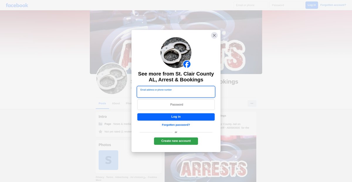 Preview of facebook.com