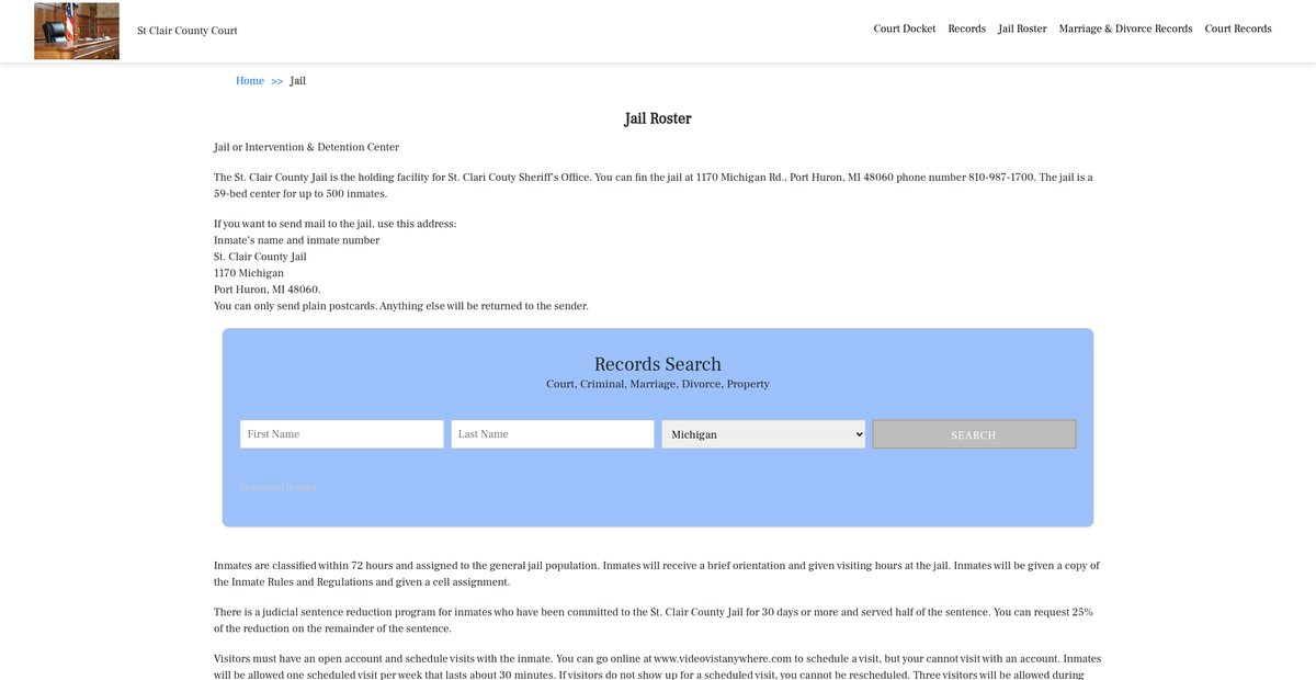 Preview of stclaircountycourt.org
