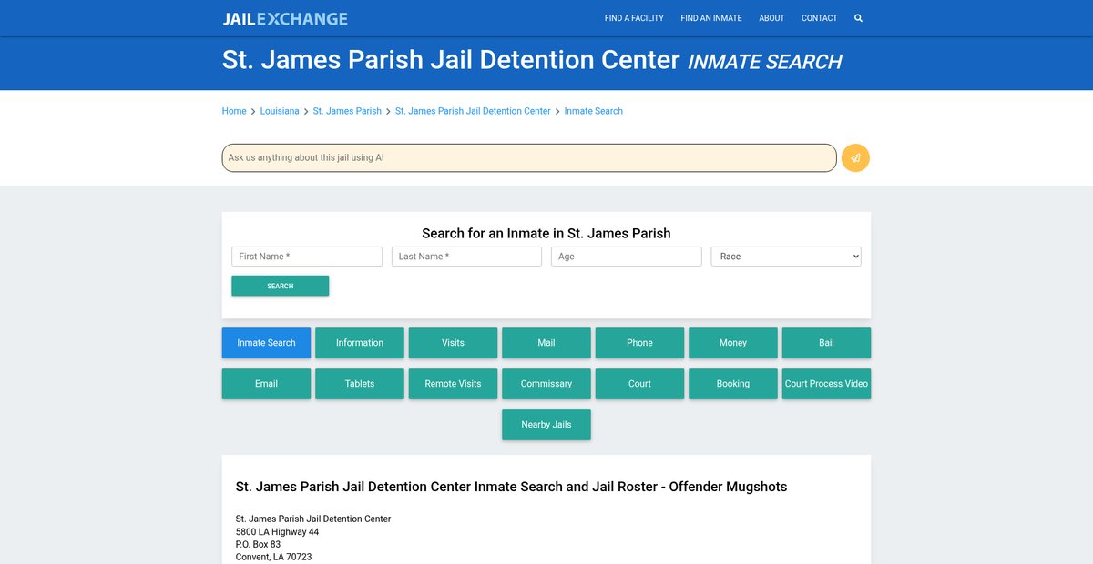 Preview of jailexchange.com