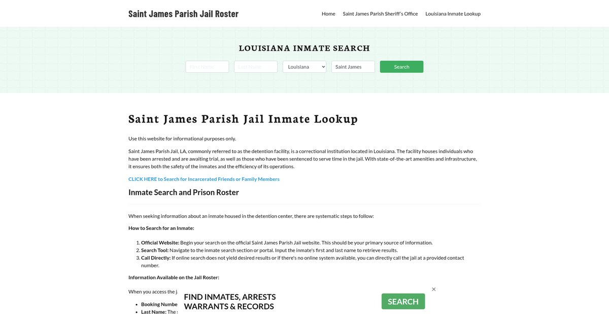 Preview of saintjamesparishjail.org