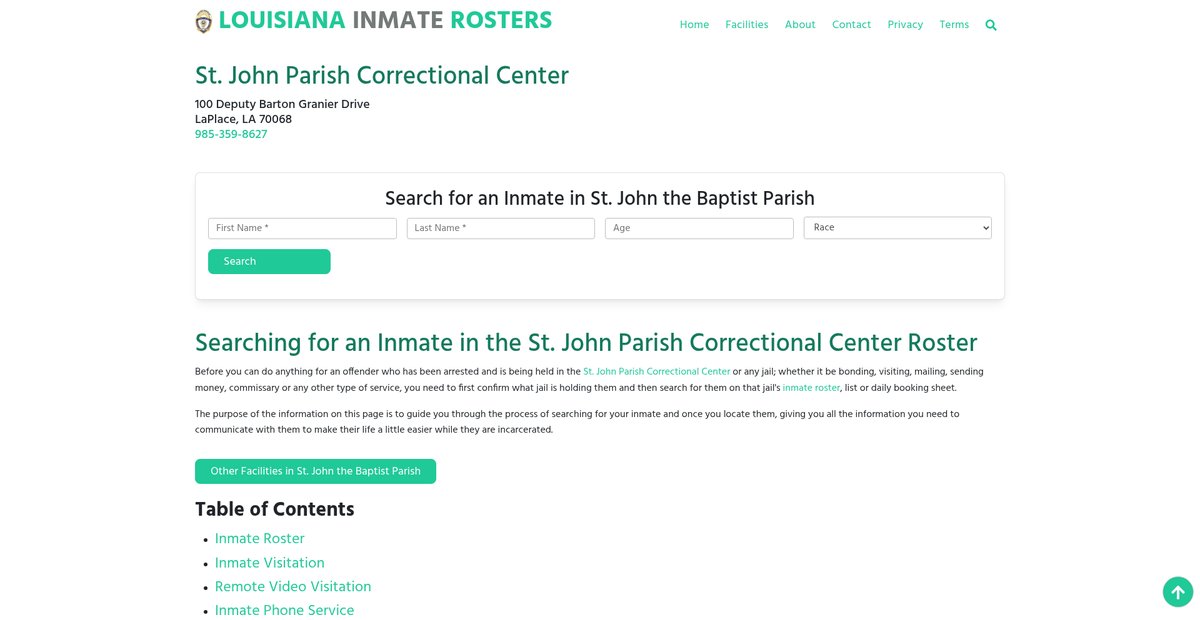 Preview of louisianainmaterosters.org