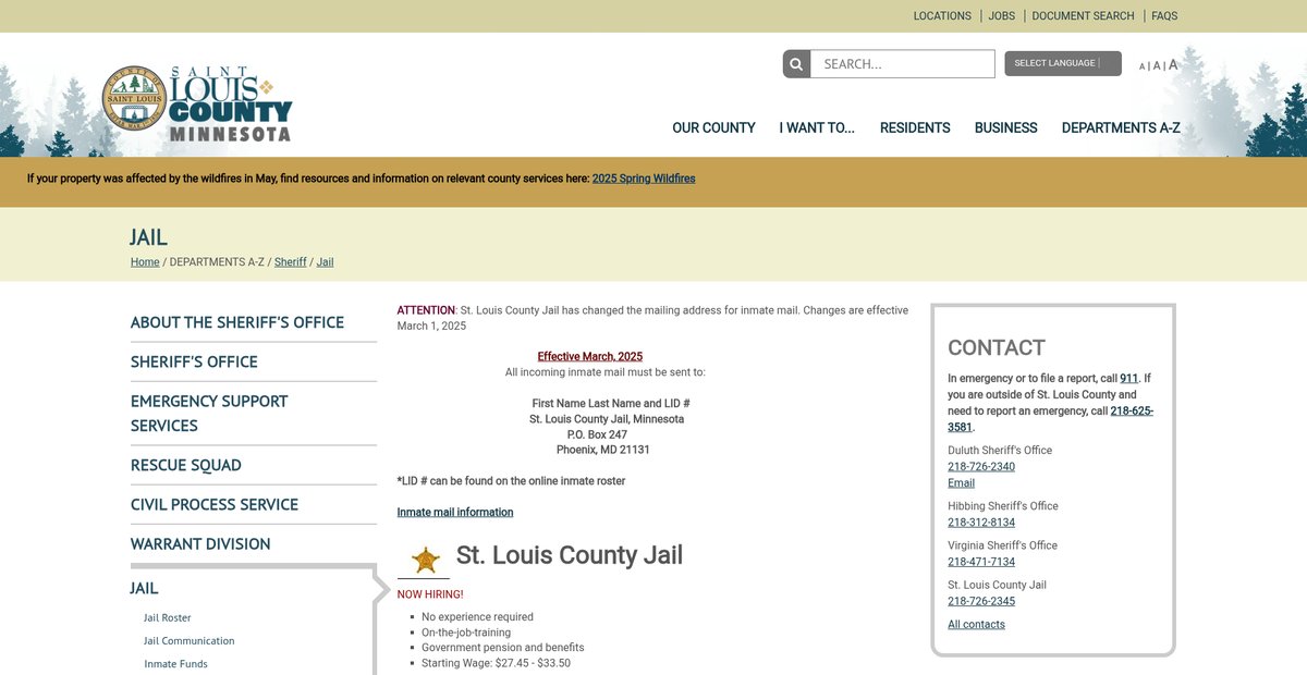 Preview of stlouiscountymn.gov