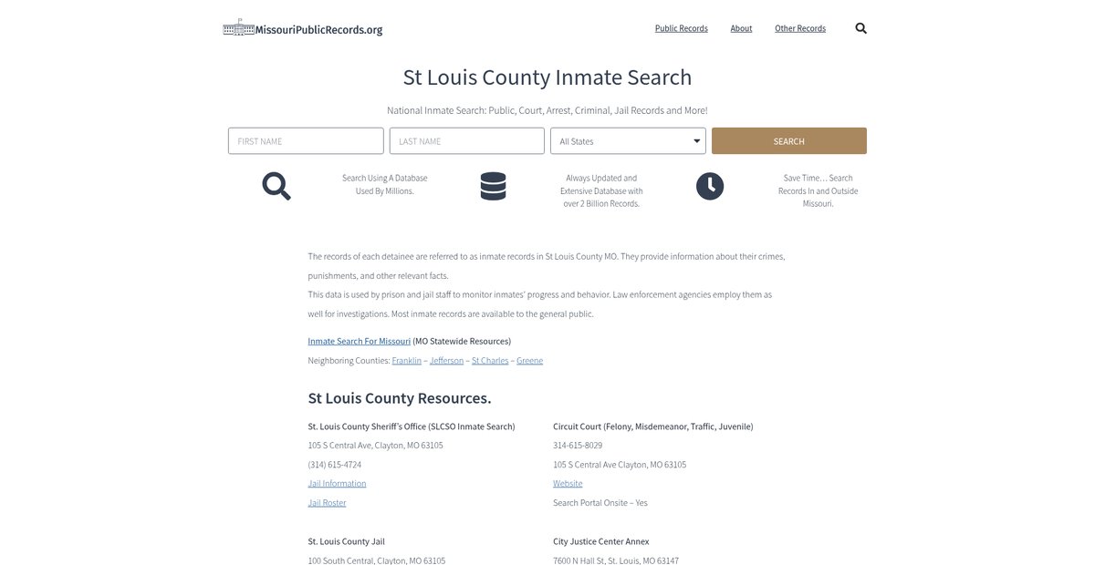 Preview of missouripublicrecords.org