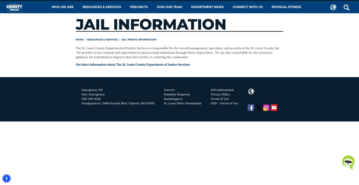 Preview of stlouiscountypolice.com