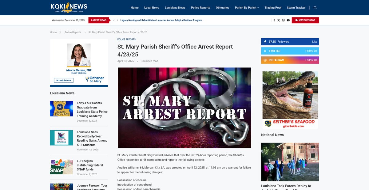 Preview of kqkinews.com