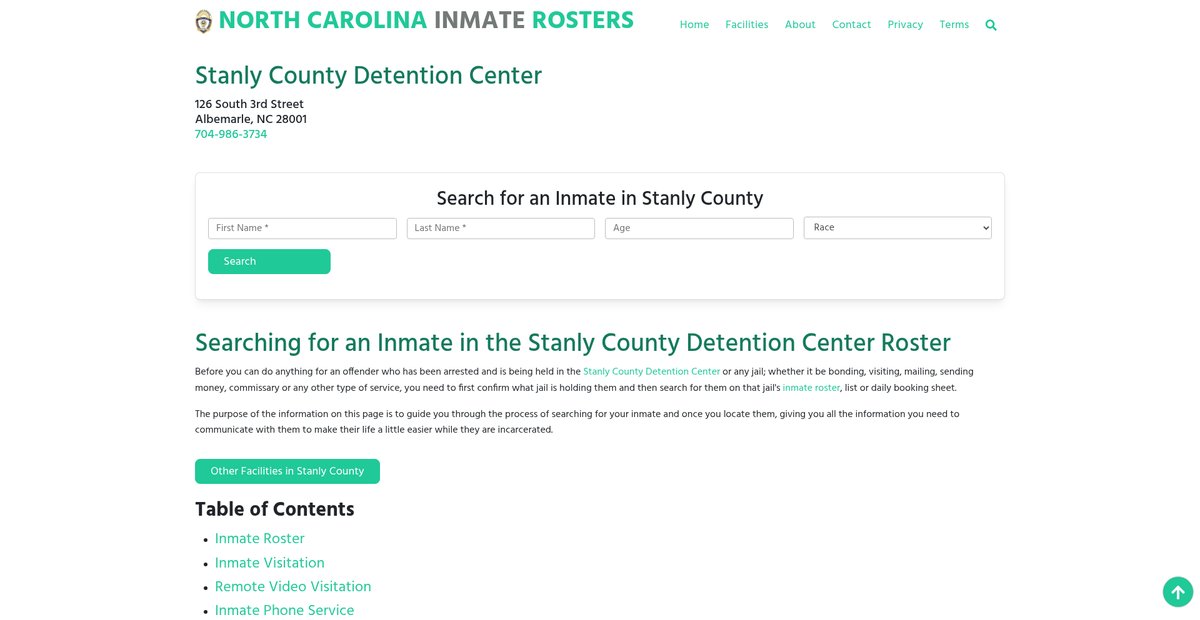 Preview of northcarolinainmaterosters.org