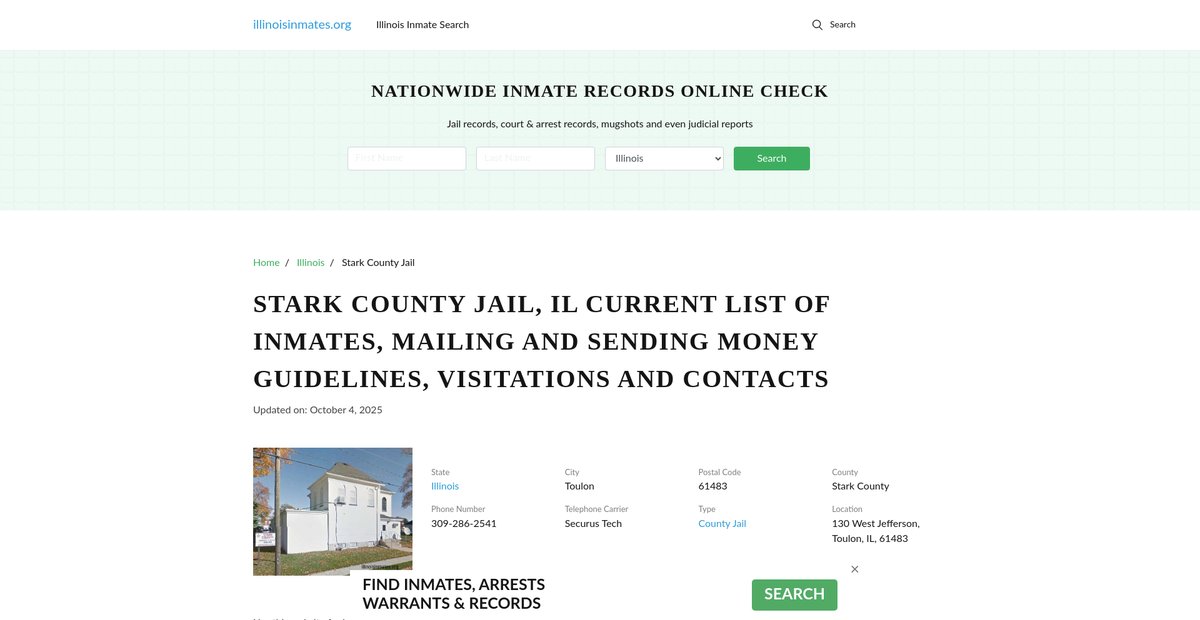 Preview of illinoisinmates.org