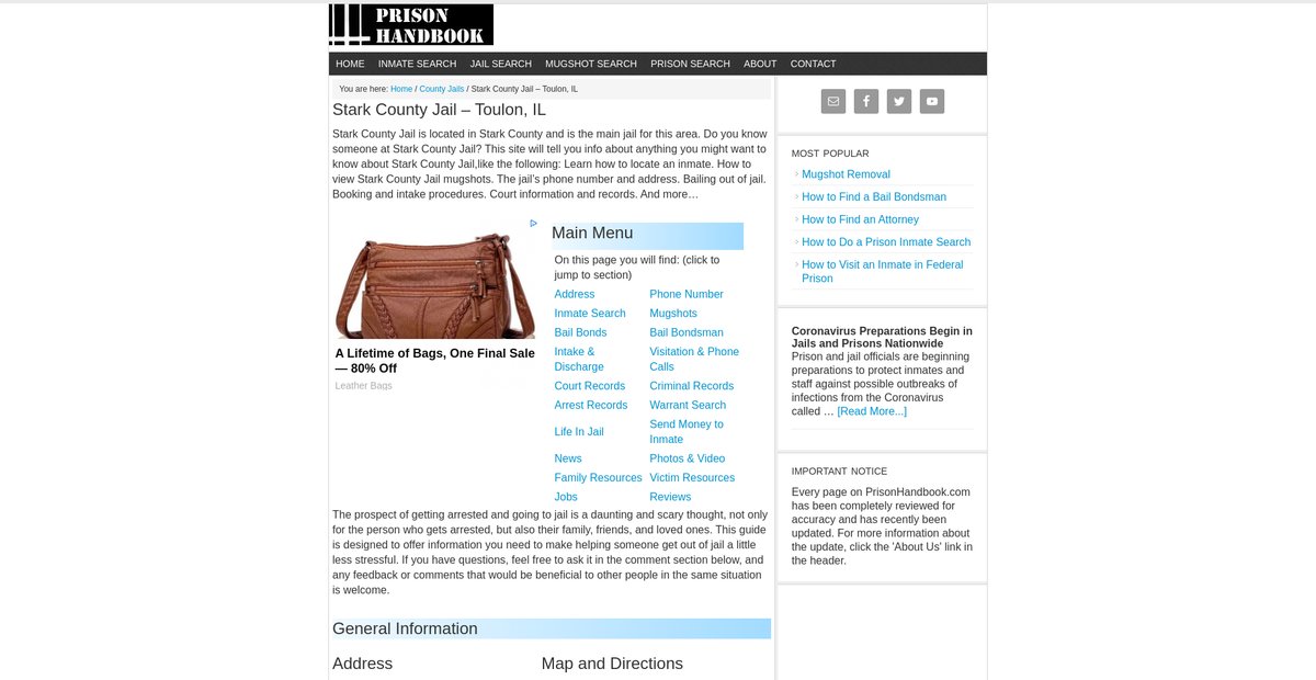 Preview of prisonhandbook.com