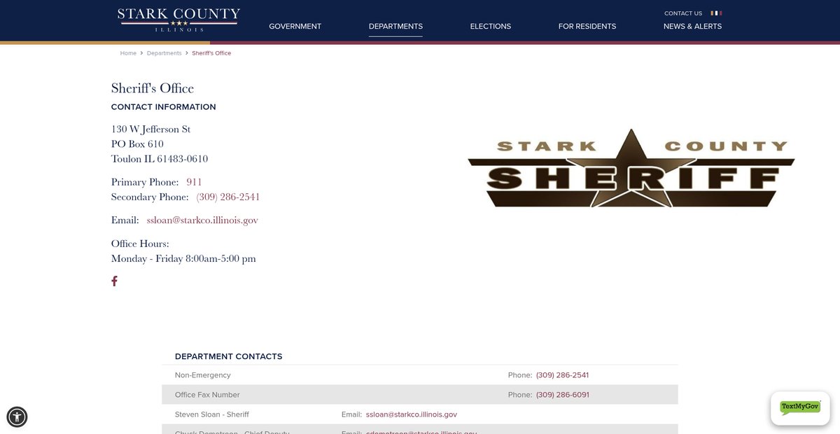 Preview of starkco.illinois.gov