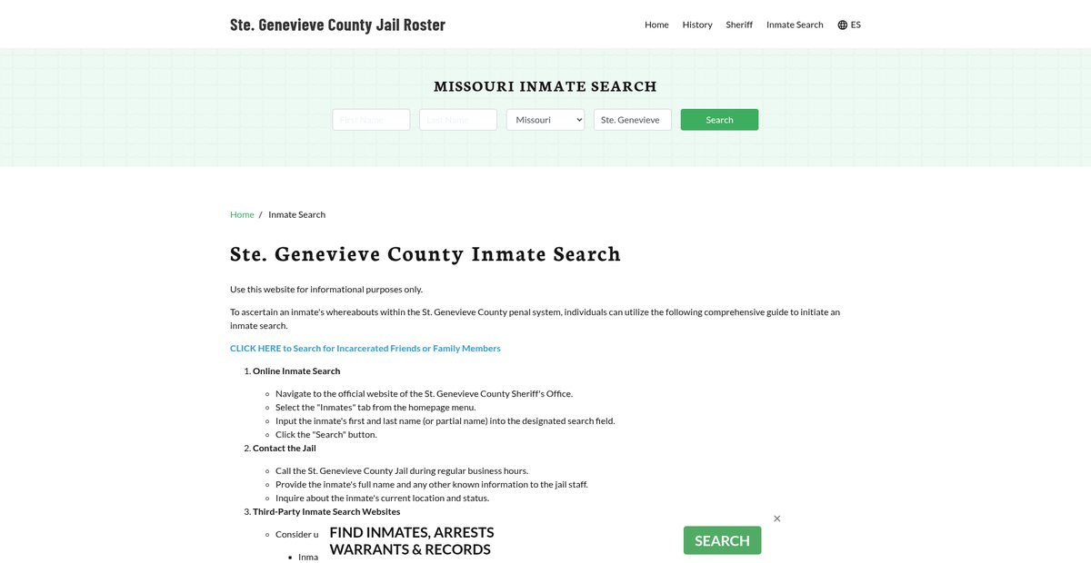 Preview of stegenevievecountyjail.org