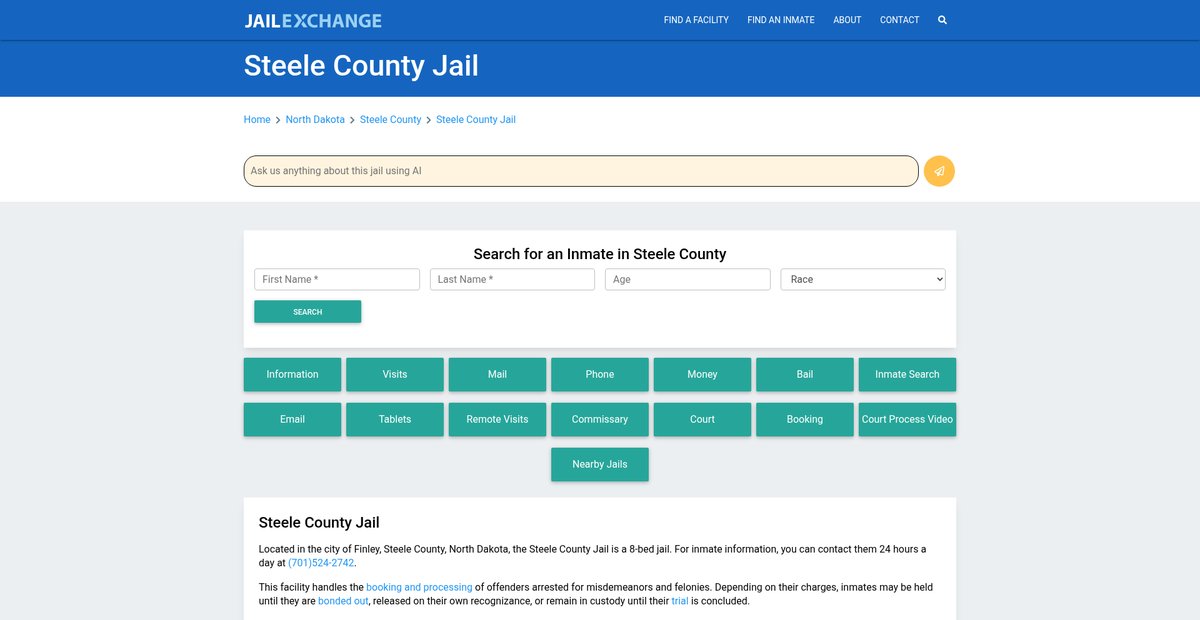 Preview of jailexchange.com