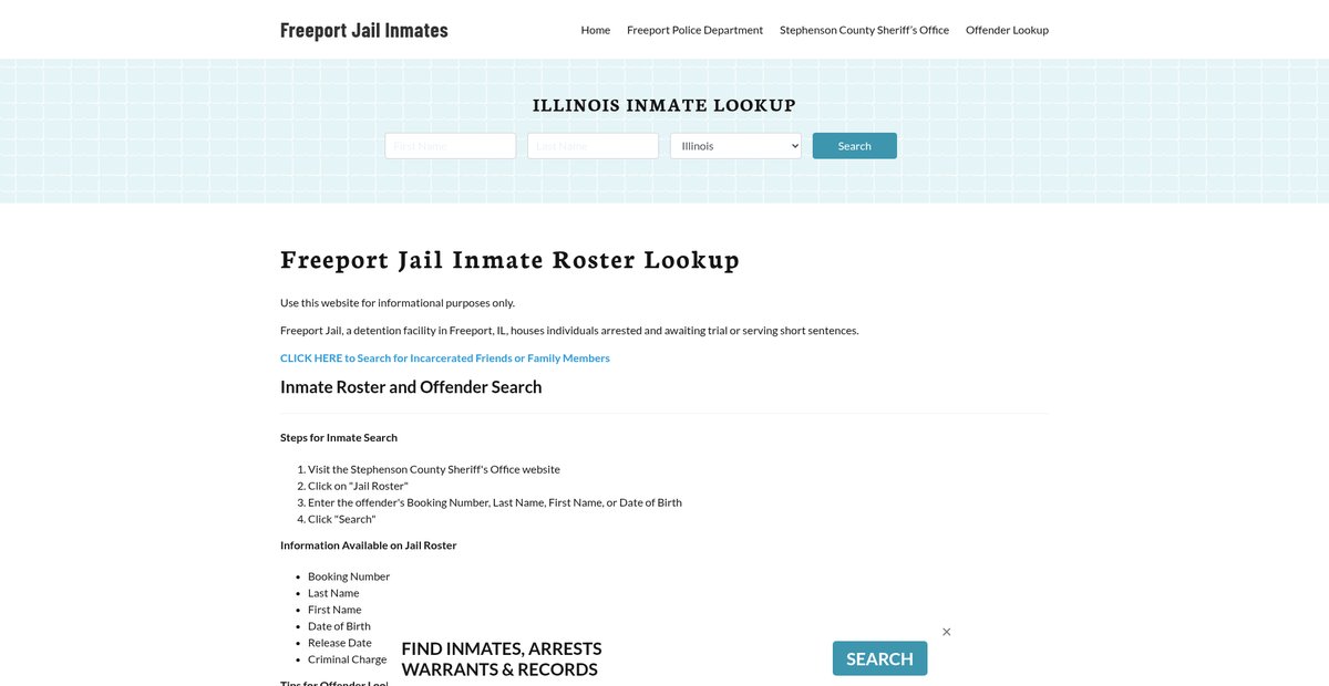 Preview of freeportjail.org