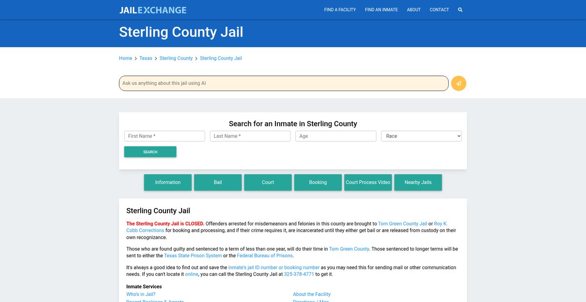 Preview of jailexchange.com