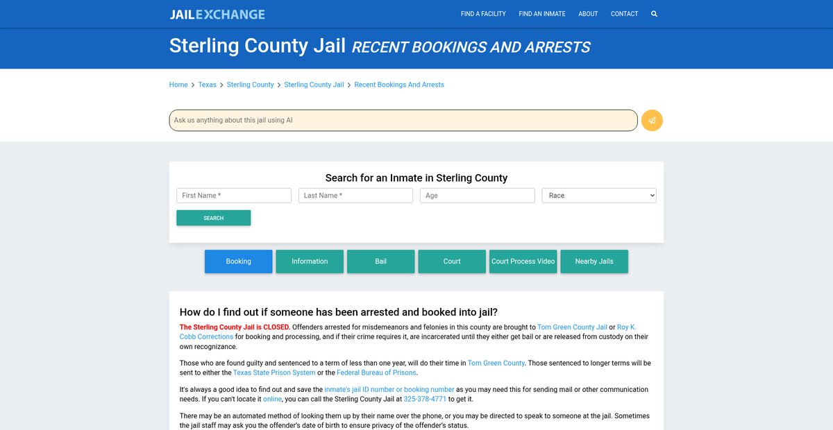 Preview of jailexchange.com