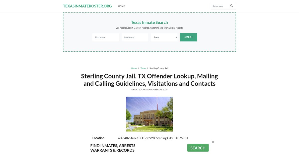 Preview of texasinmateroster.org