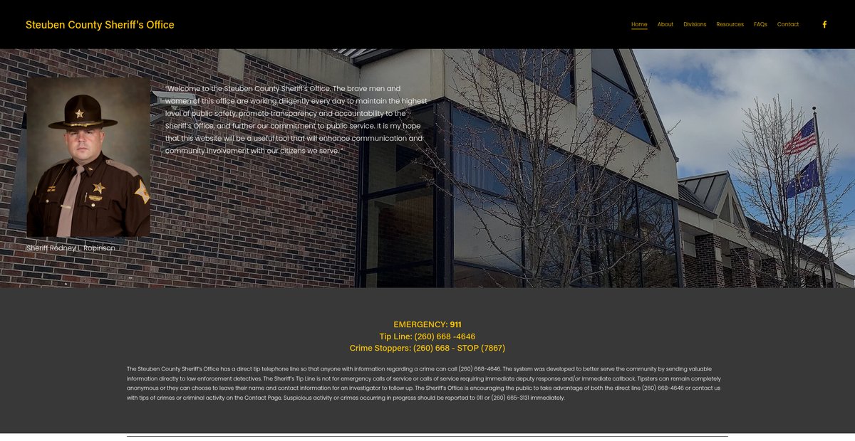 Preview of sheriff.steubencounty.in.gov