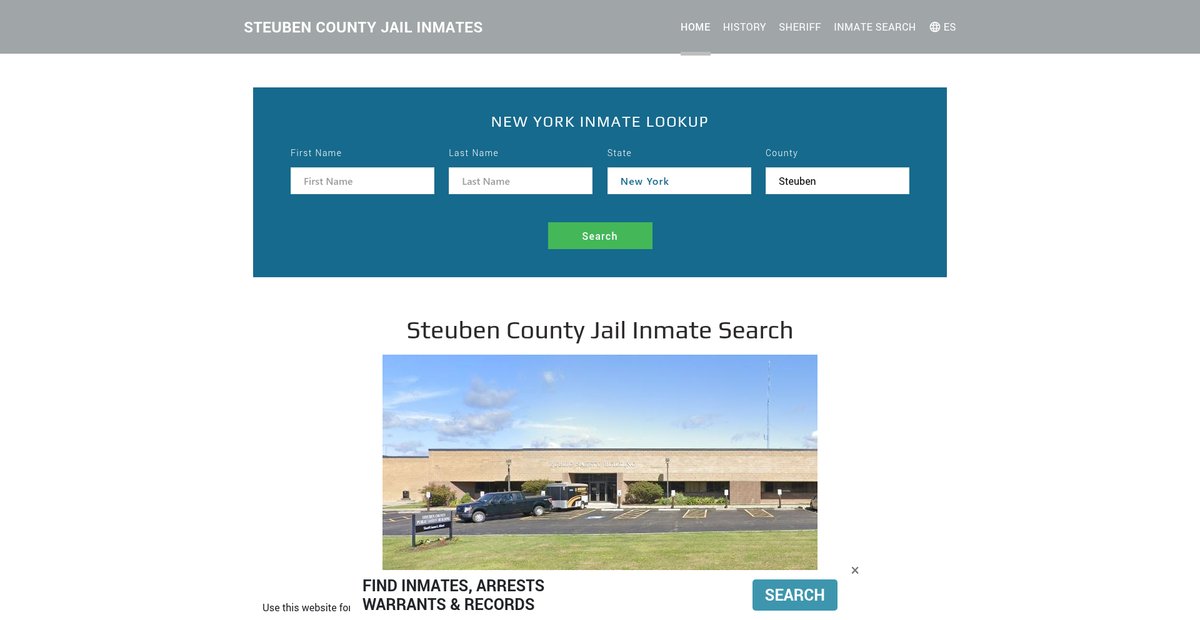 Preview of steubenjailroster.org