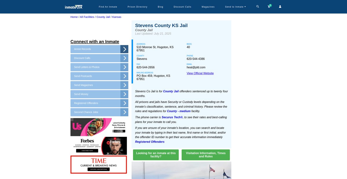 Preview of inmateaid.com
