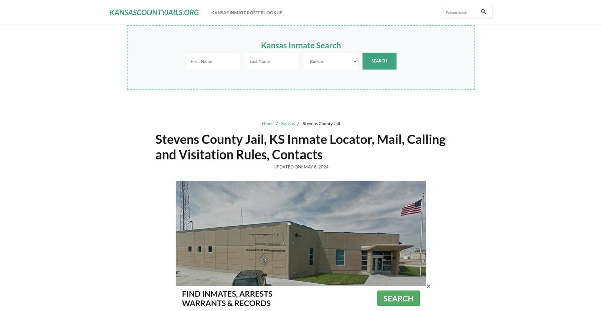 Preview of kansascountyjails.org