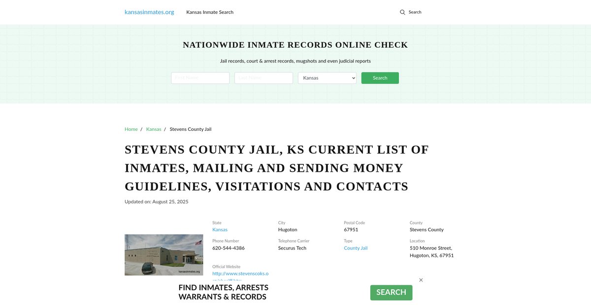 Preview of kansasinmates.org
