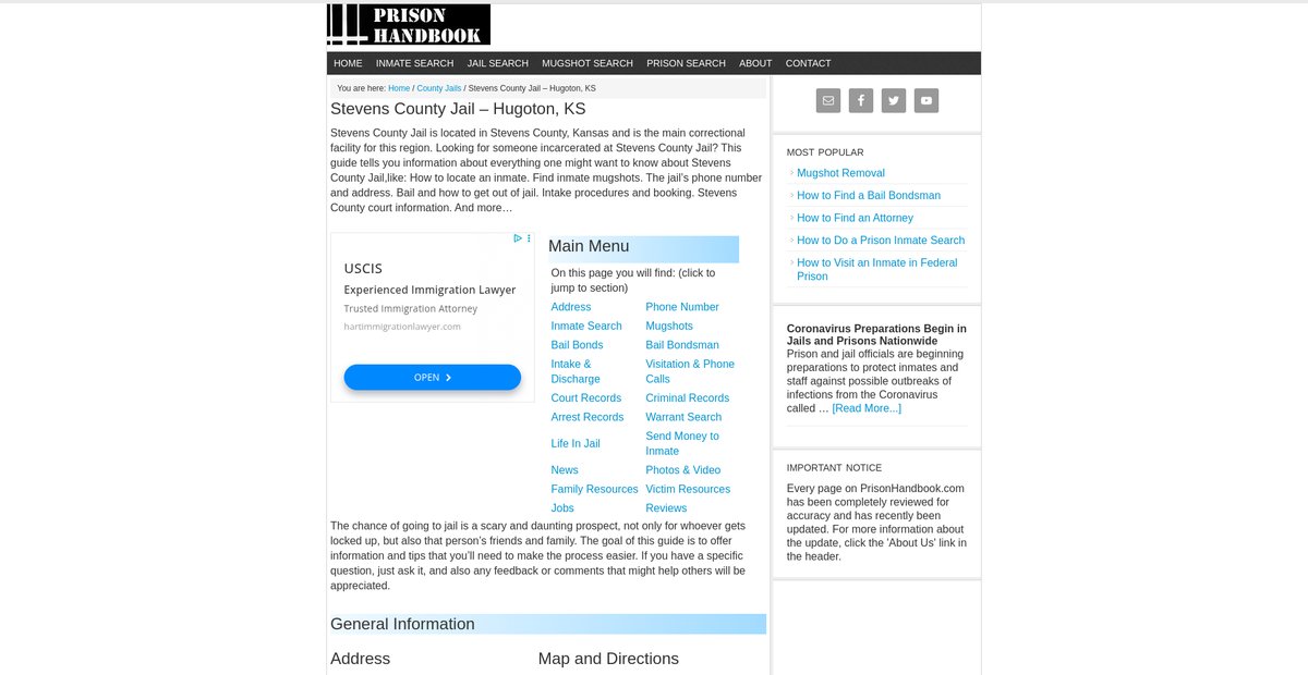 Preview of prisonhandbook.com