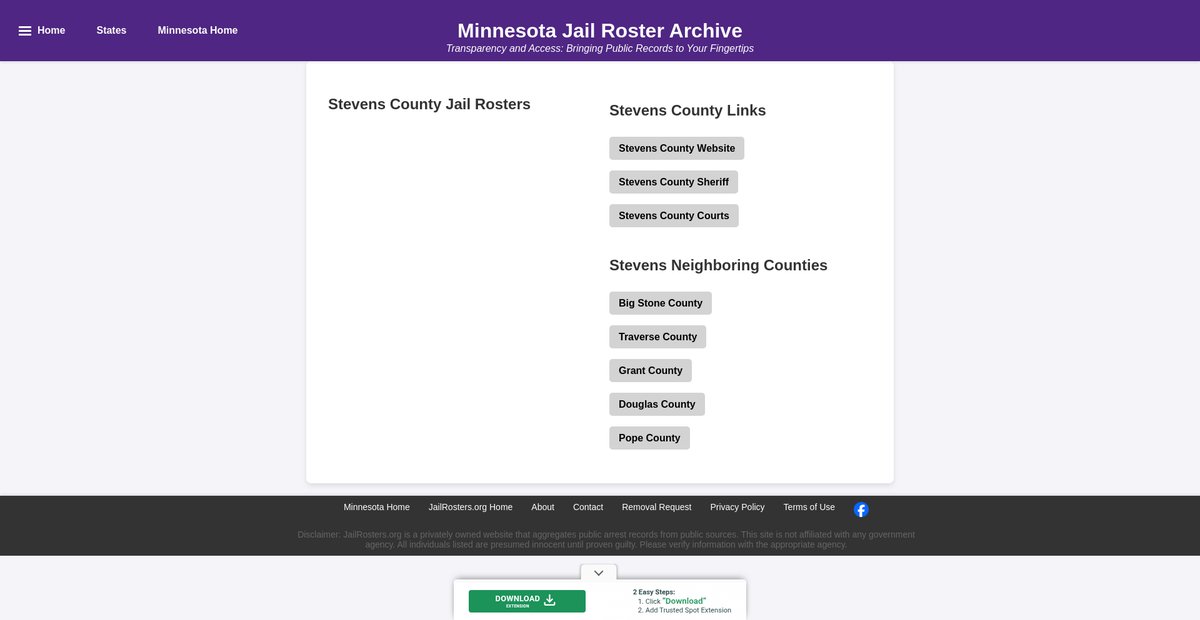 Preview of jailrosters.org