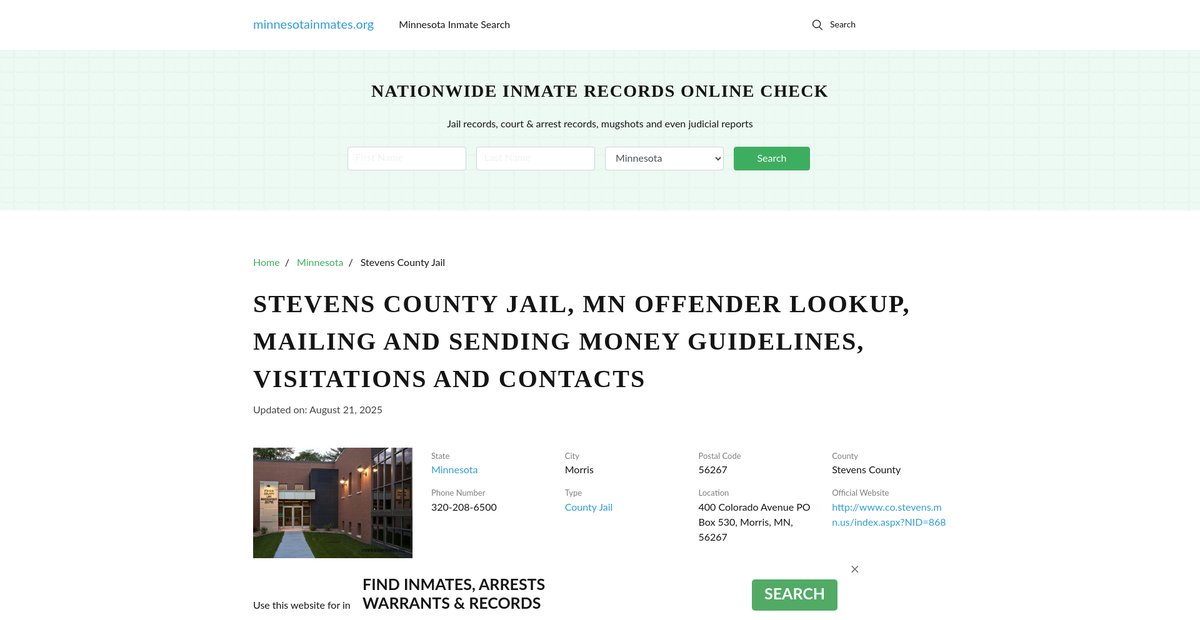 Preview of minnesotainmates.org