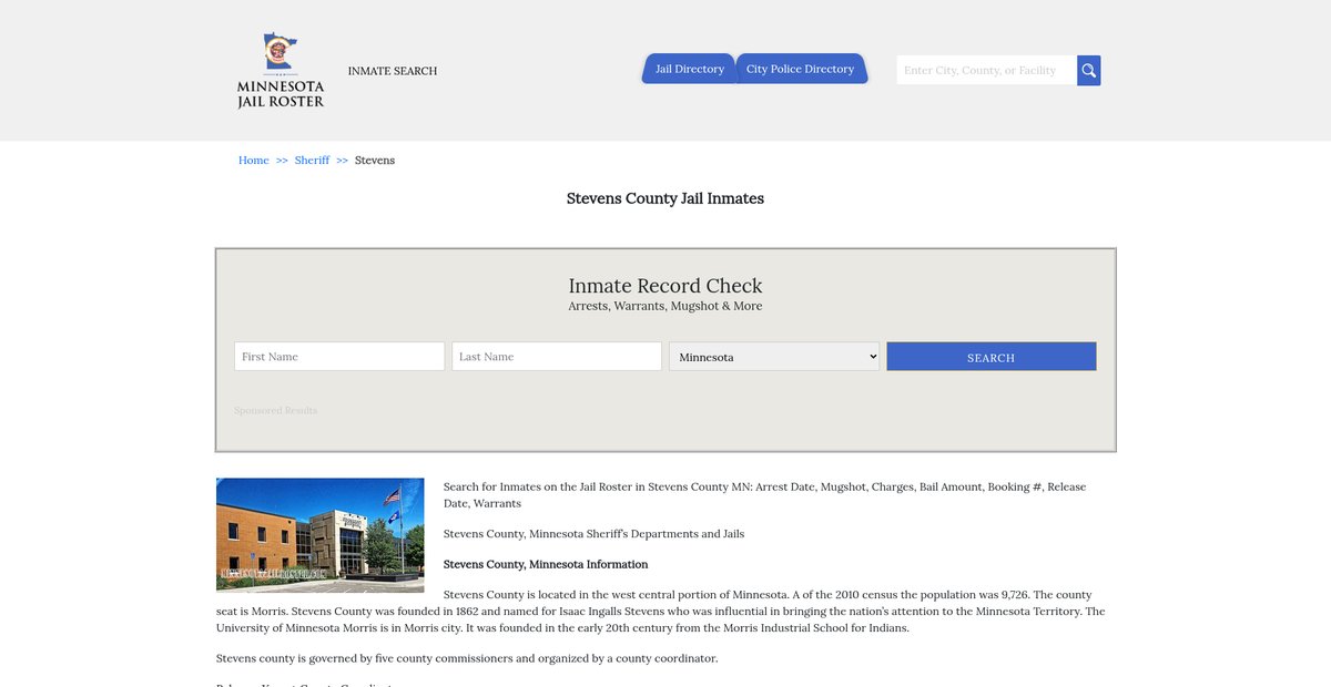 Preview of minnesotajailroster.com