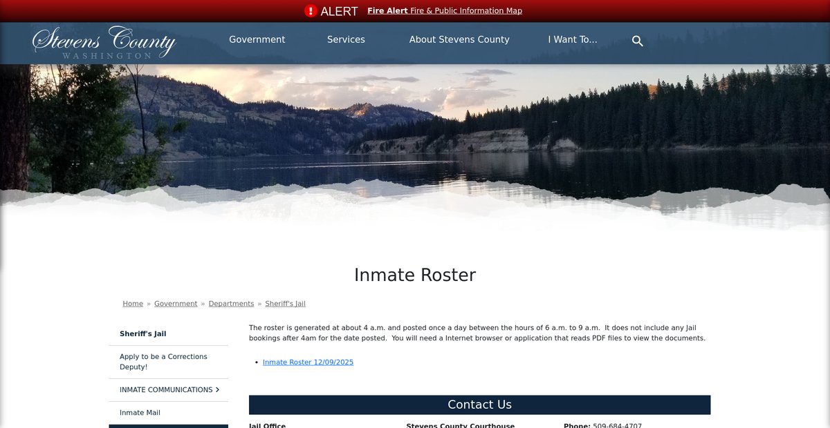 Preview of stevenscountywa.gov