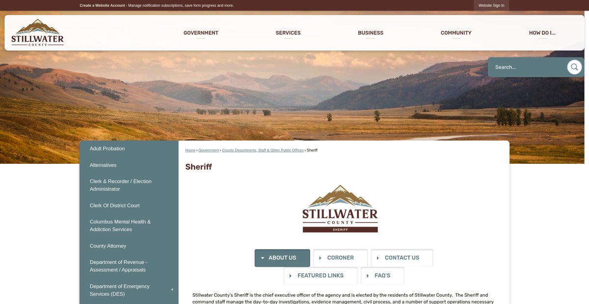 Preview of stillwatercountymt.gov