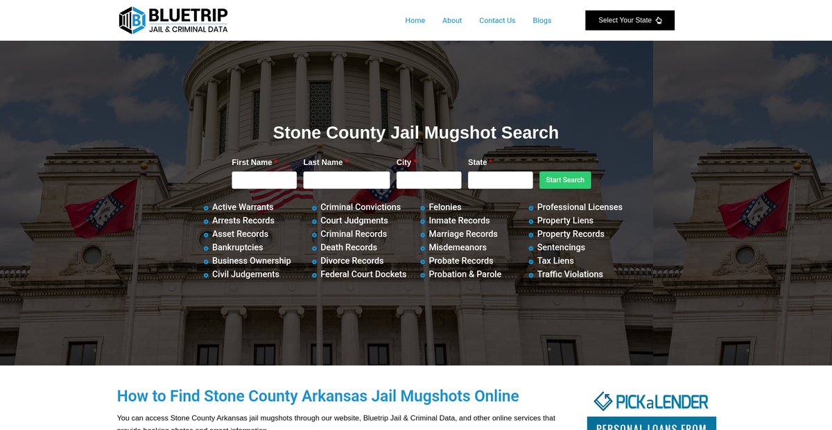 Preview of bluetrip.org