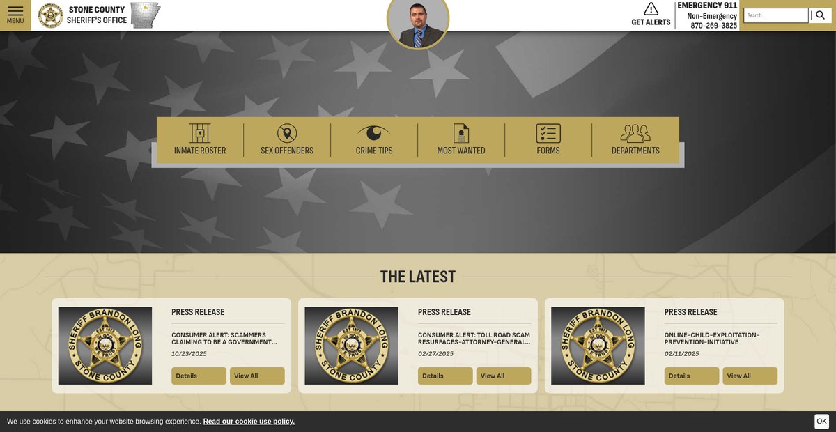 Preview of stonecountysheriff.com