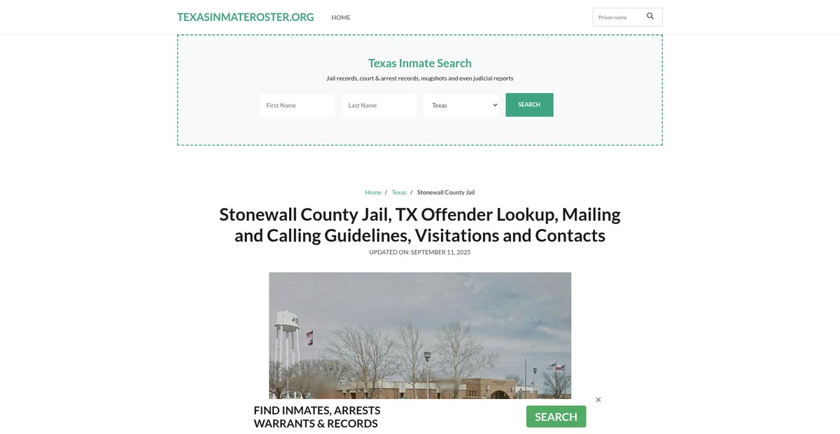 Preview of texasinmateroster.org