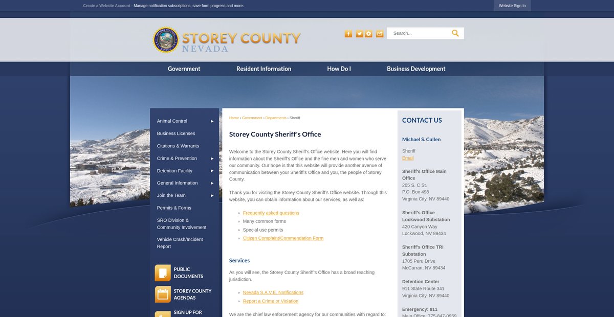 Preview of storeycounty.org